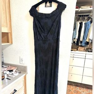 Tadashi Shoji lace and sequin bead gown